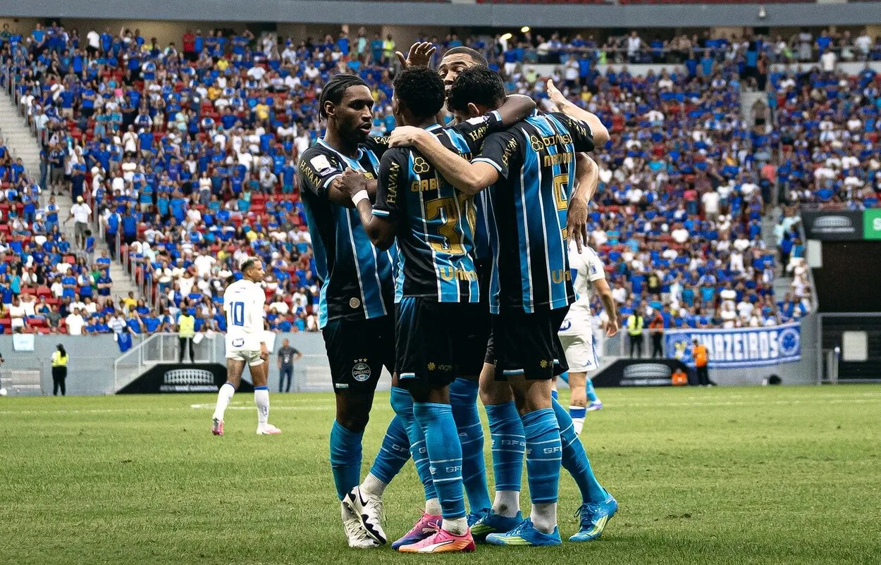Jogadores do Grêmio