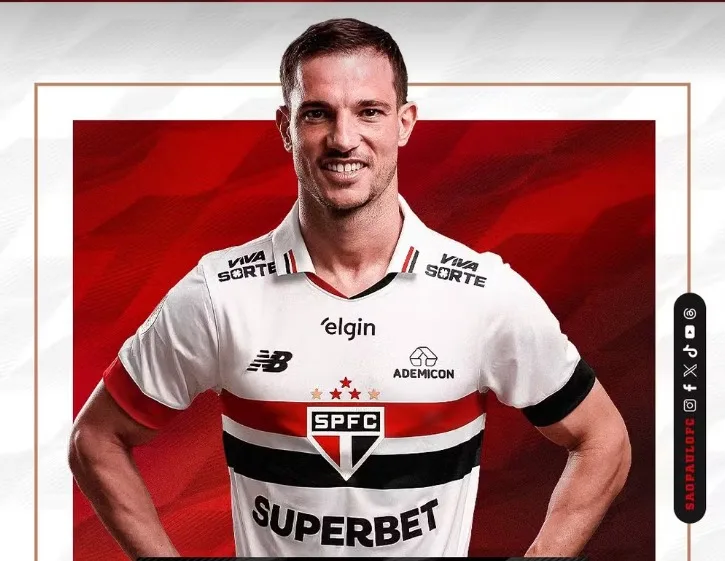 Cedric, jogador do São Paulo, oferecido ao Inter