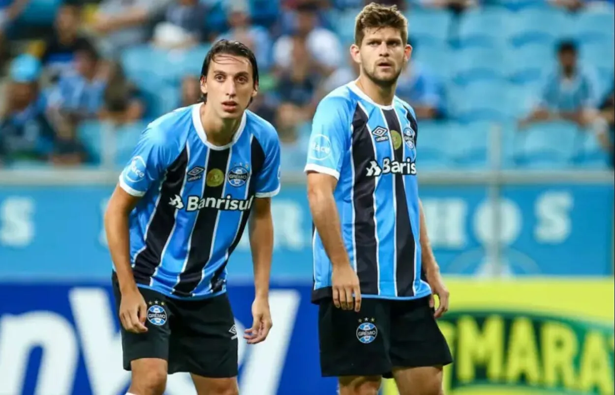 Pedro Geromel e Kannemann no Grêmio