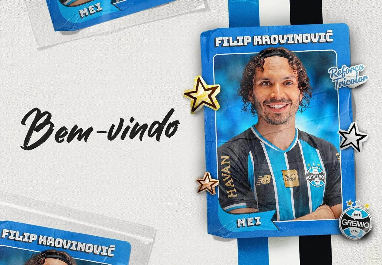 Grêmio contrata jogador