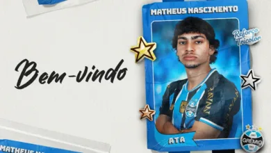 Matheus Nascimento no Grêmio