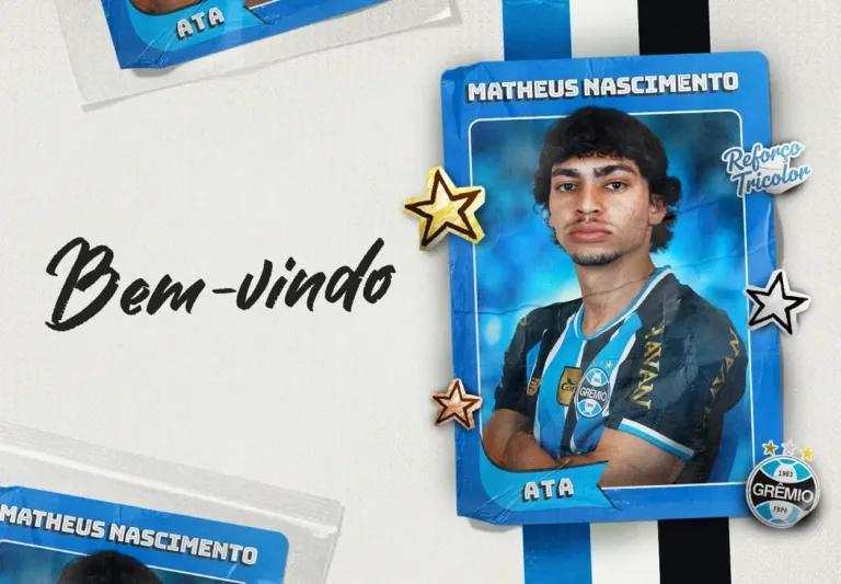 Matheus Nascimento no Grêmio
