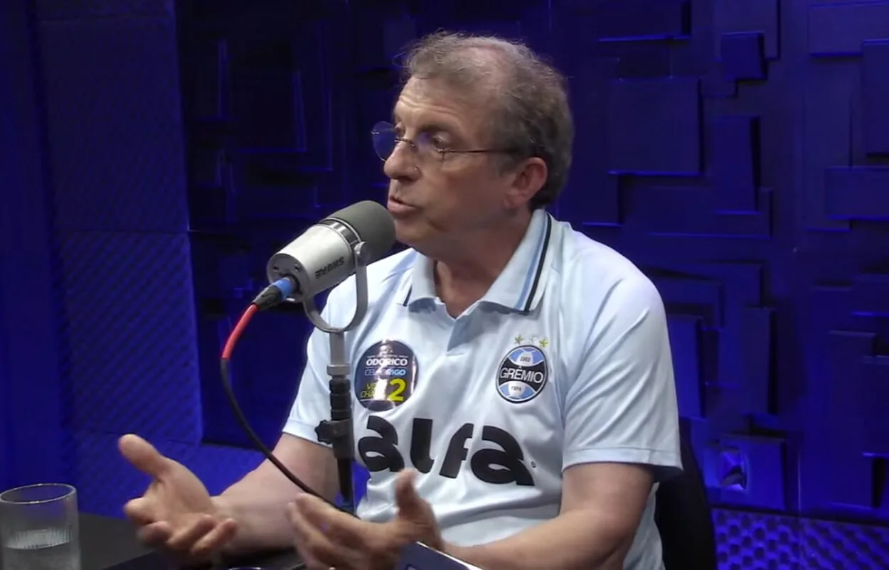 "Talvez não sejam suficientes": a frase do presidente do Grêmio que repercutiu em coletiva Odorico Roman fala do Grêmio