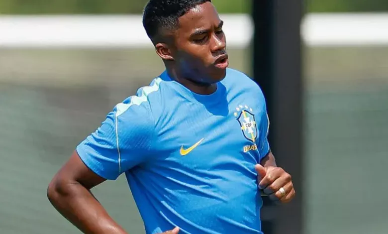 Endrick relembra acordo especial e amizade com goleiro do Grêmio: "Um amigão" Endrick pelo Brasil