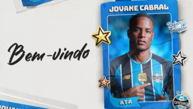 Grêmio anuncia a contratação de Jovane Cabral e informa tempo de contrato Grêmio com Cabral