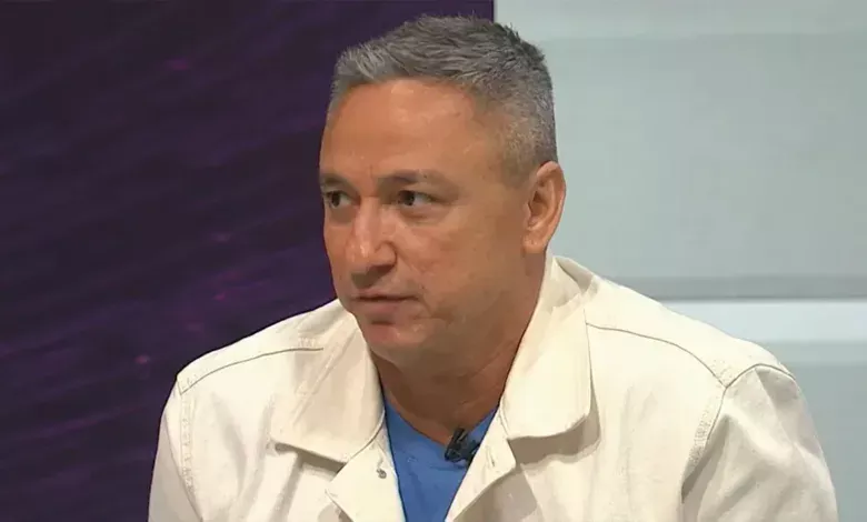 Paulo Nunes diz que a Argentina "deu aula" inclusive para o Brasil: "Que espetáculo" Paulo Nunes defendeu o Inter; ele jogou no Grêmio