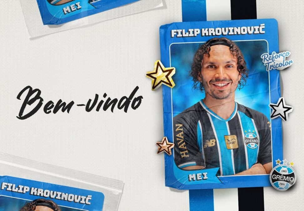 Grêmio contrata jogador
