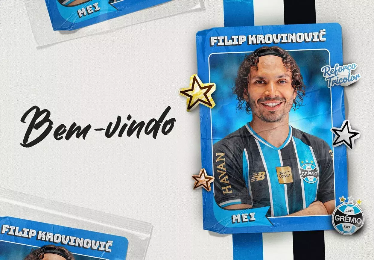 Grêmio contrata jogador
