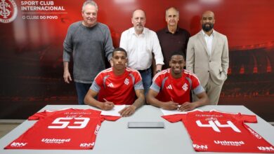 No aguardo de reforços, Inter anuncia renovação contratual com dupla da base Inter hoje