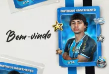 Matheus Nascimento no Grêmio