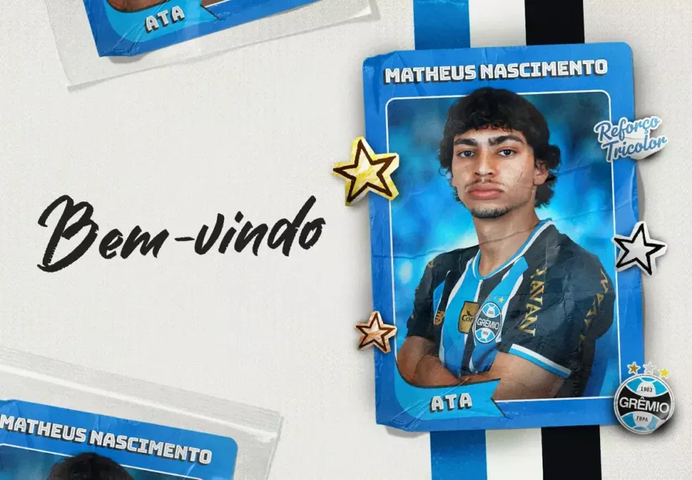 Matheus Nascimento no Grêmio