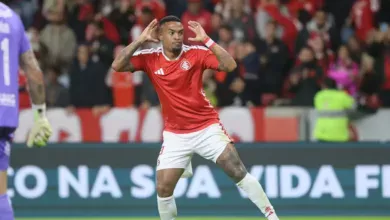Indireta? Alerrandro se manifesta nas redes sociais após não entrar em Inter x Atlético-MG Alerrandro bem pelo Inter