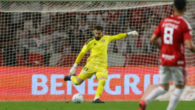 Novo titular do Inter, Matheus Cunha avalia se falhou nos gols do Corinthians Inter com o seu goleiro