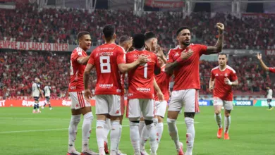 No apagar das luzes, Inter cede gol no fim e empata com o Remo Jogadores do Inter