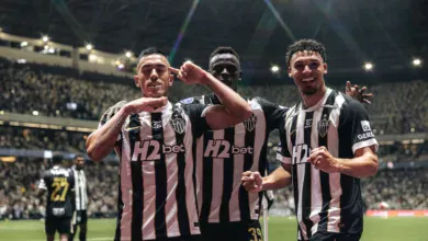 Carrasco do Grêmio, Cuello decide de novo e chega embalado para pegar o Inter Cuello ATLÉTICO X RED BULL BRAGANTINO - 19.08.2026 COPA SULAMERICANA - OITAVAS Foto: Pedro Souza / Atlético