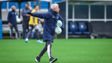 Luís Castro evita mudança drástica no Grêmio e vai manter estrutura de time no Gre-Nal Luís Castro no Grêmio