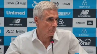 Luís Castro, treinador do Grêmio