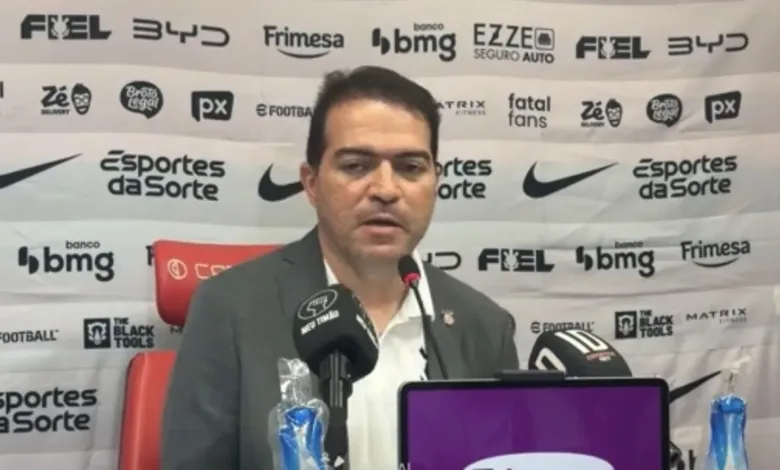Corinthians se manifesta após derrota para o Inter e cita "ameaça" e pênalti não dado Marcelo Paz do Corinthians