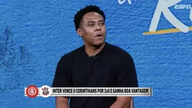 Elias vê Corinthians bem abaixo e fala do Beira-Rio: "Sempre foi confortável jogar lá" Elias do Corinthians