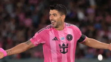 Sempre ele! Suárez, ex-Grêmio, marca golaço do "meio da rua" em empate na MLS; assista Suárez, ex-Grêmio