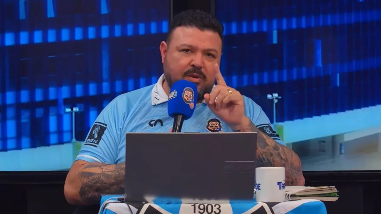 Alex Bagé, jornalista e torcedor do Grêmio