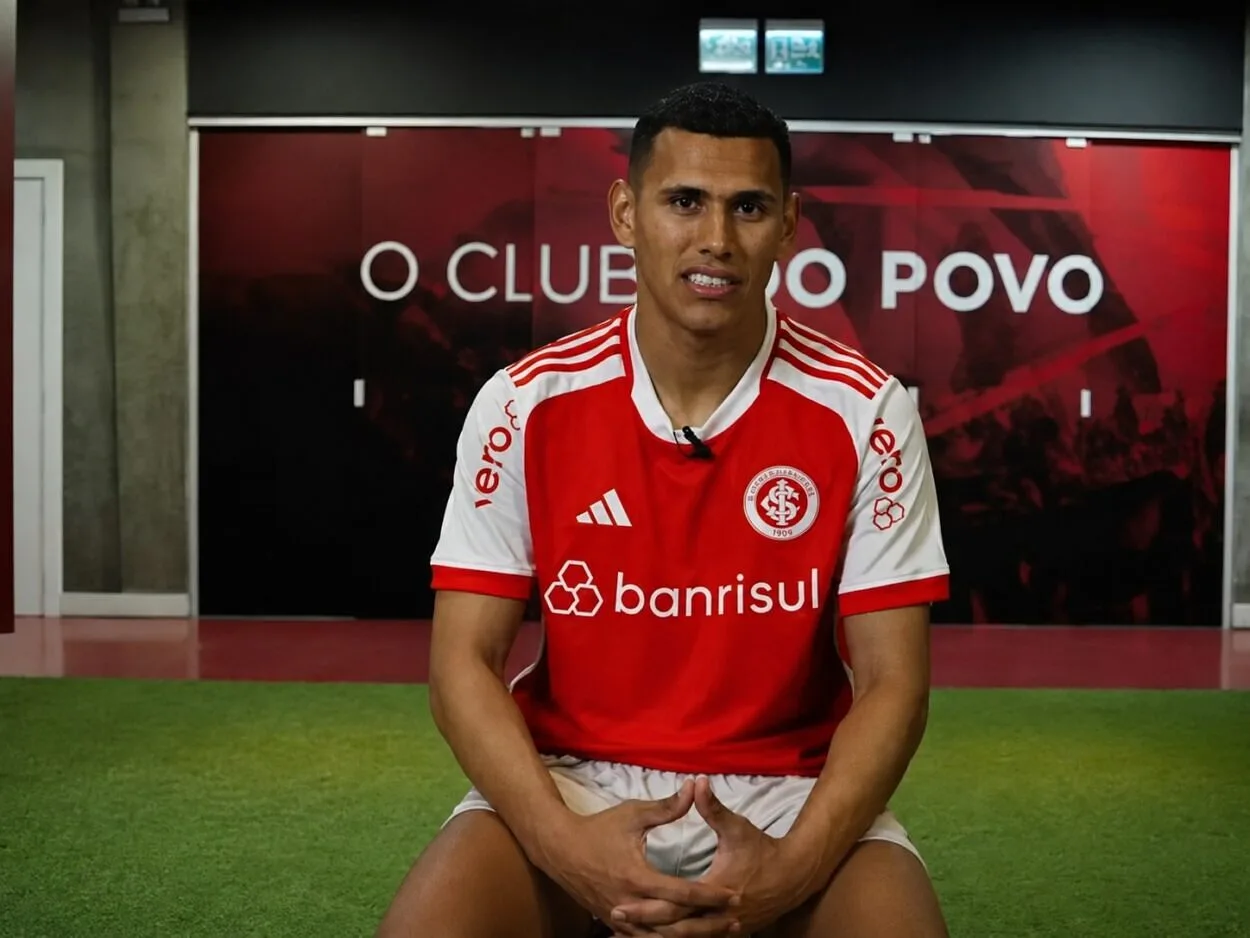 Inter e Rosario Central divergem sobre exames de Aguirre, mas negócio segue vivo Braian Aguirre pelo Inter Foto: Reprodução/YouTube