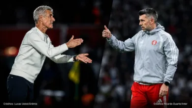 Gre-Nal de 2026 iguala marca que não acontecia há 22 anos entre Grêmio e Inter Luís Castro e Paulo Pezzolano - Grêmio x Inter - Gre-Nal