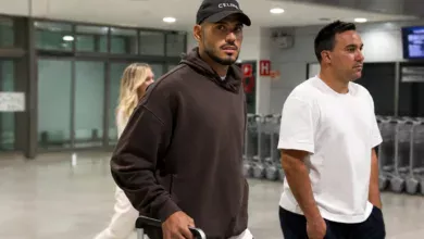 Antonio Sanabria desembarcou no Salgado Filho para assinar com o Inter
