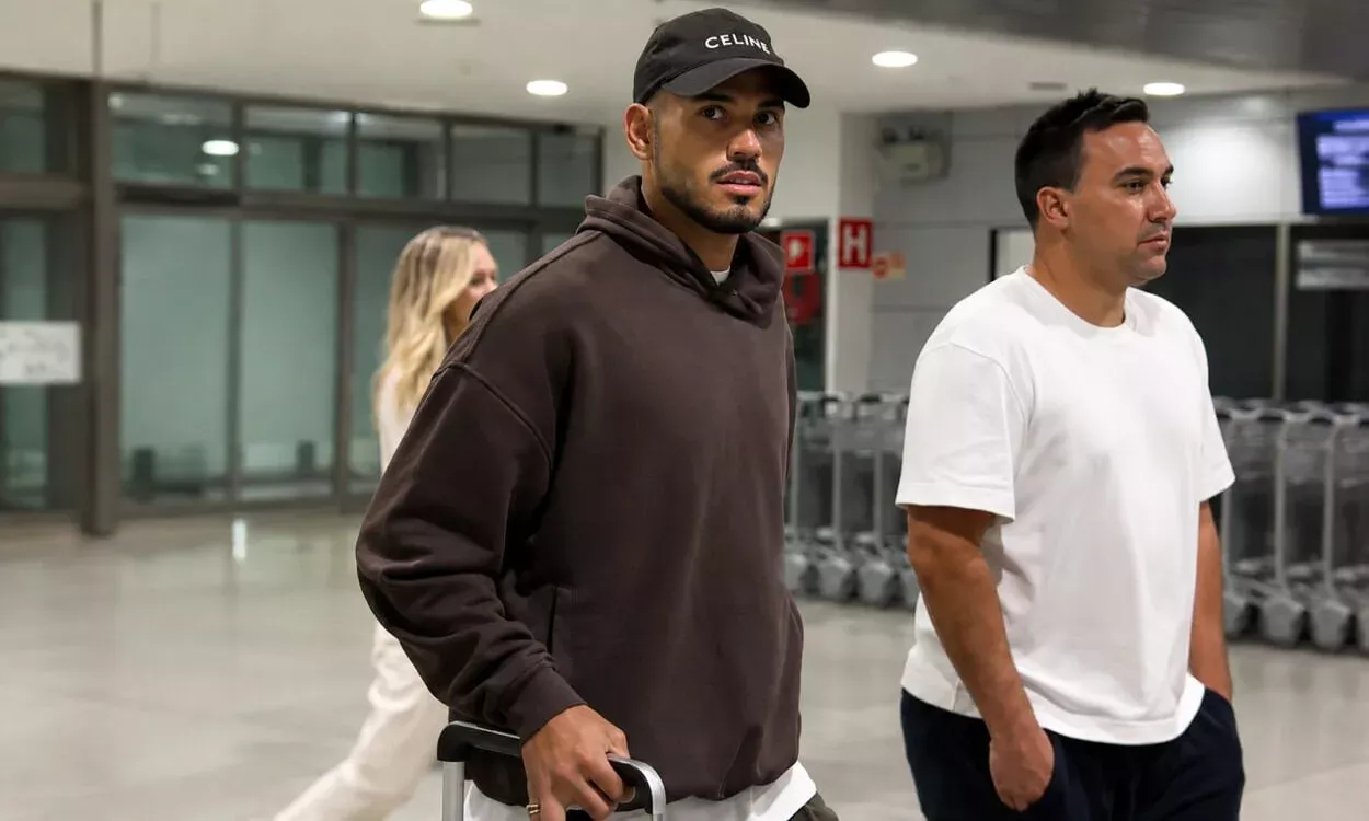 Antonio Sanabria desembarcou no Salgado Filho para assinar com o Inter