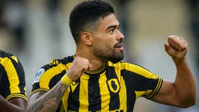 Emprestado pelo Inter, Bruno Tabata marca na estreia e evita derrota do Qatar SC Bruno Tabata, jogador do Inter emprestado ao Qatar SC