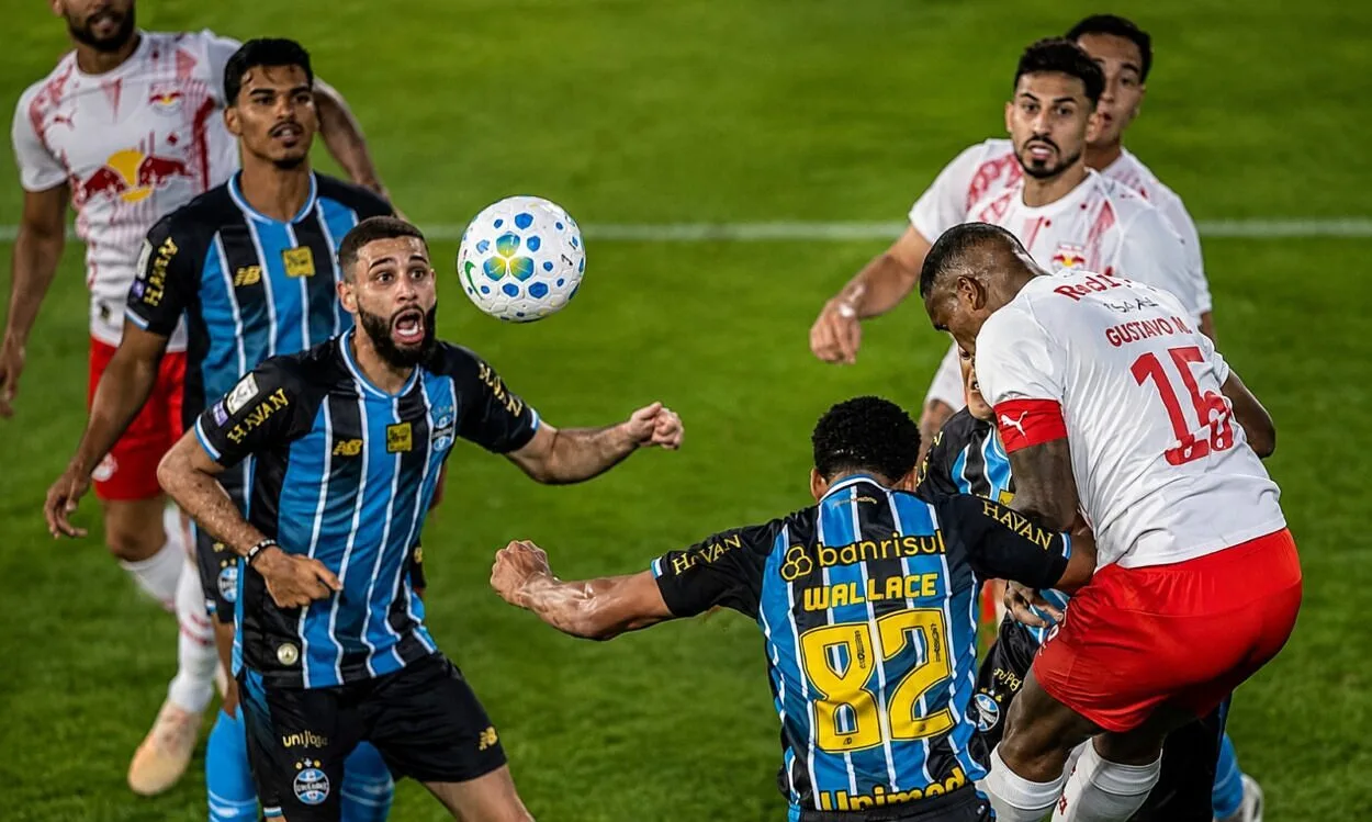Bragança Paulista/SP; Brasil; 23/08/2026; Estádio Municipal Cícero de Souza Marques; 24ª rodada do Brasileirão; Red Bull Bragantino x Grêmio; Na foto, Gustavo Marques; Foto de Ari Ferreira/Red Bull Bragantino.