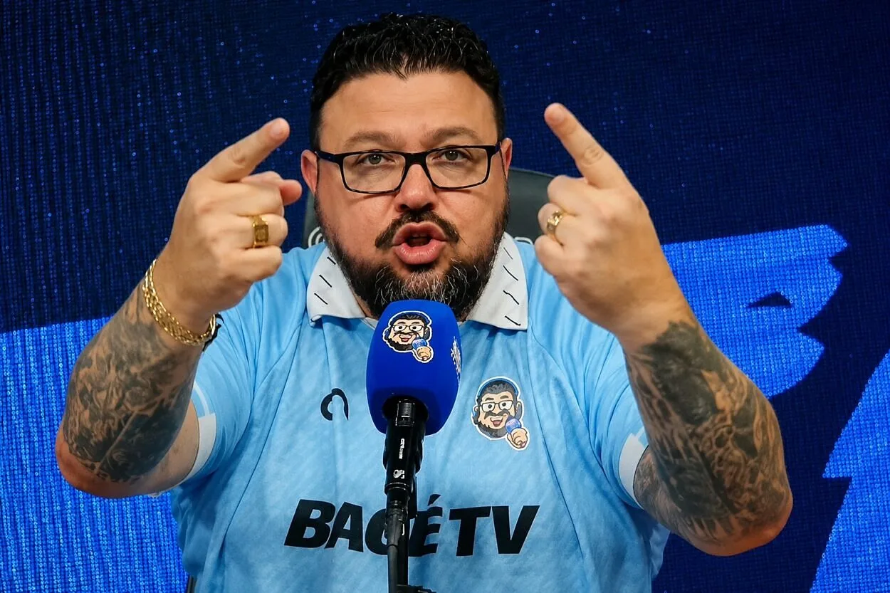 Alex Bagé, jornalista e torcedor do Grêmio