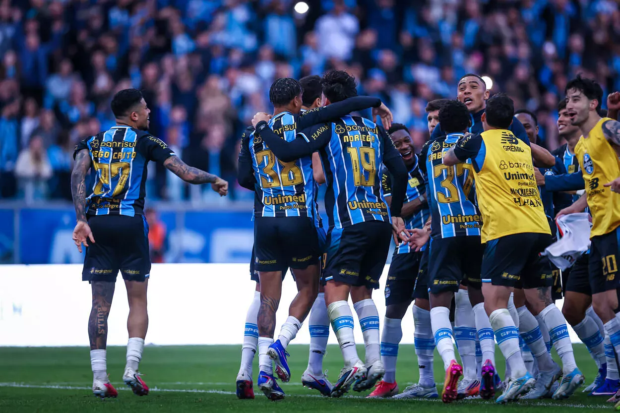 Jogadores do Grêmio