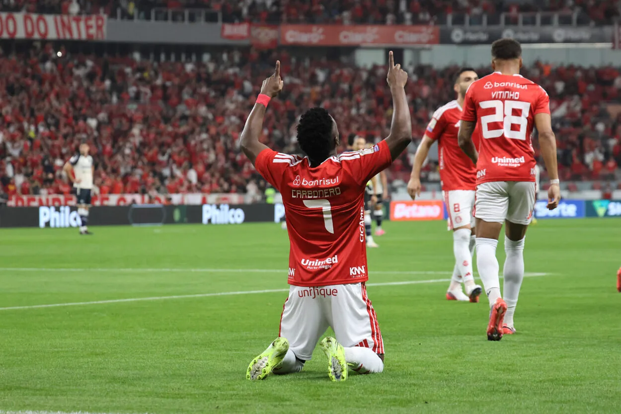 Johan Carbonero — Carbonero, jogador do Inter