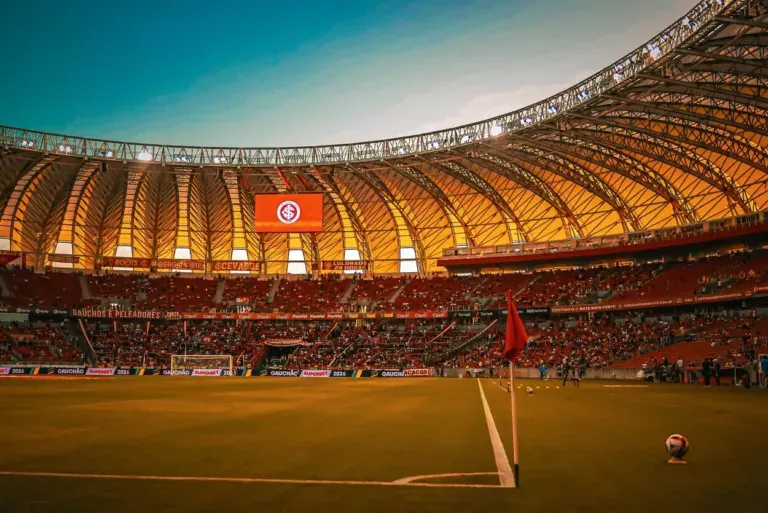 Sport Club Internacional no Estádio Beira-Rio em Porto Alegre