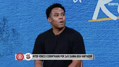 Elias vê Corinthians bem abaixo e fala do Beira-Rio: "Sempre foi confortável jogar lá" Elias do Corinthians