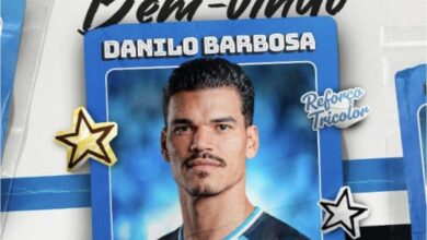 Grêmio anuncia acordo com Danilo Barbosa, bicampeão da Libertadores Screenshot