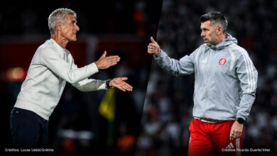 Grêmio e Inter colocam dupla Gre-Nal em recorde inédito da Copa do Brasil Luís Castro e Paulo Pezzolano - Grêmio x Inter - Gre-Nal
