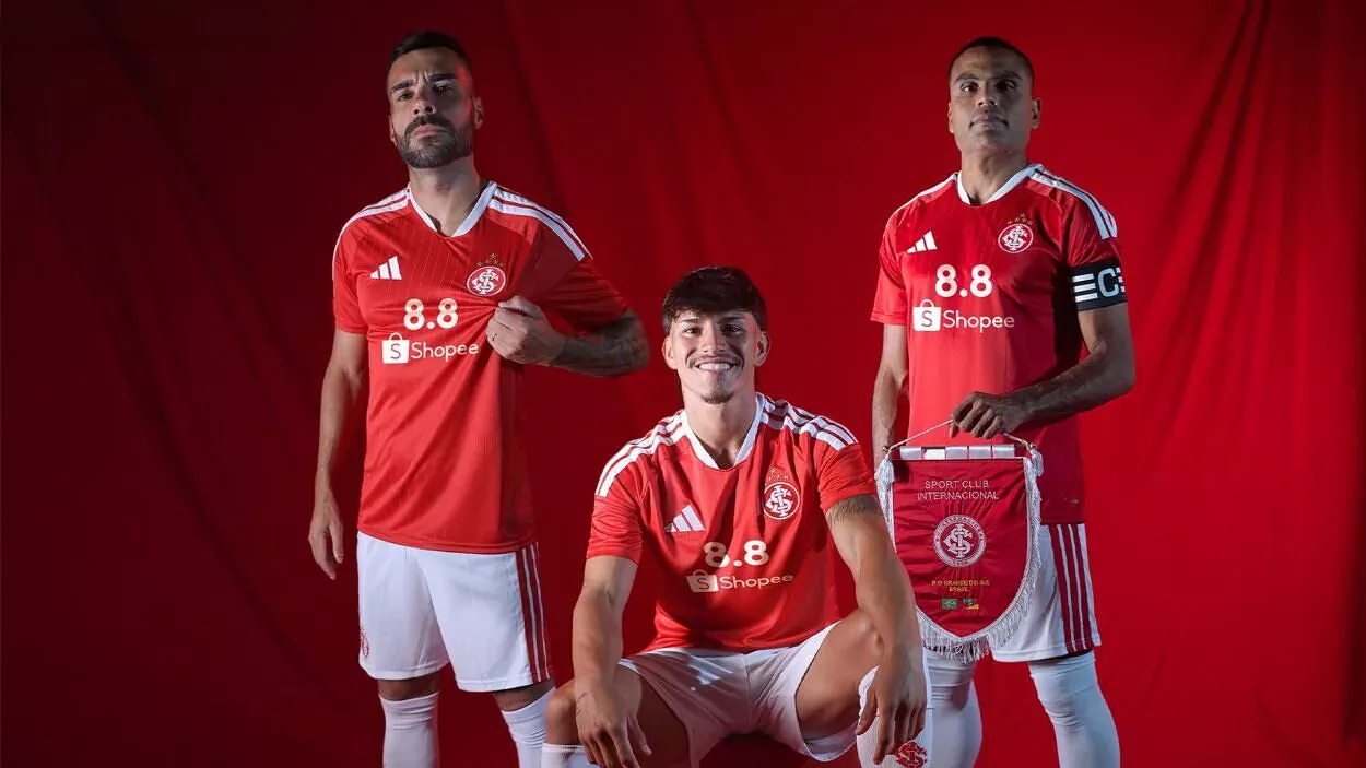 Inter anuncia patrocínio da Shopee para os jogos contra Corinthians e Palmeiras Inter e Shoppe