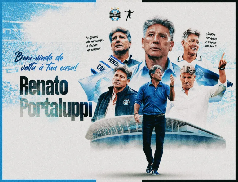 Grêmio anuncia Renato Portaluppi