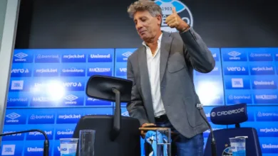 Renato fura anúncio oficial e já fala como treinador do Grêmio: "Muito feliz" Renato no Grêmio