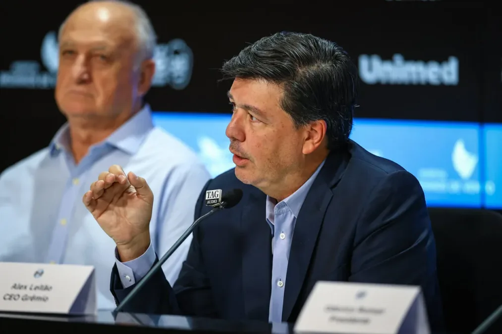 Alex Leitão — Luiz Felipe Scolari — Grêmio hoje