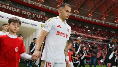 Bruno Gomes pode atingir marca centenária pelo Inter contra o São Paulo Bruno Gomes — , com a camisa do Inter