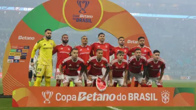 Marca negativa: Inter chega a sequência defensiva que não aparecia havia quase 40 anos Jogadores do Inter