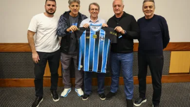 Grêmio acerta retorno de mais um profissional para função ligada à transição física Paulo Pelaipe, Luiz Felipe Scolari, Renato Portaluppi, Odorico Roman Jr