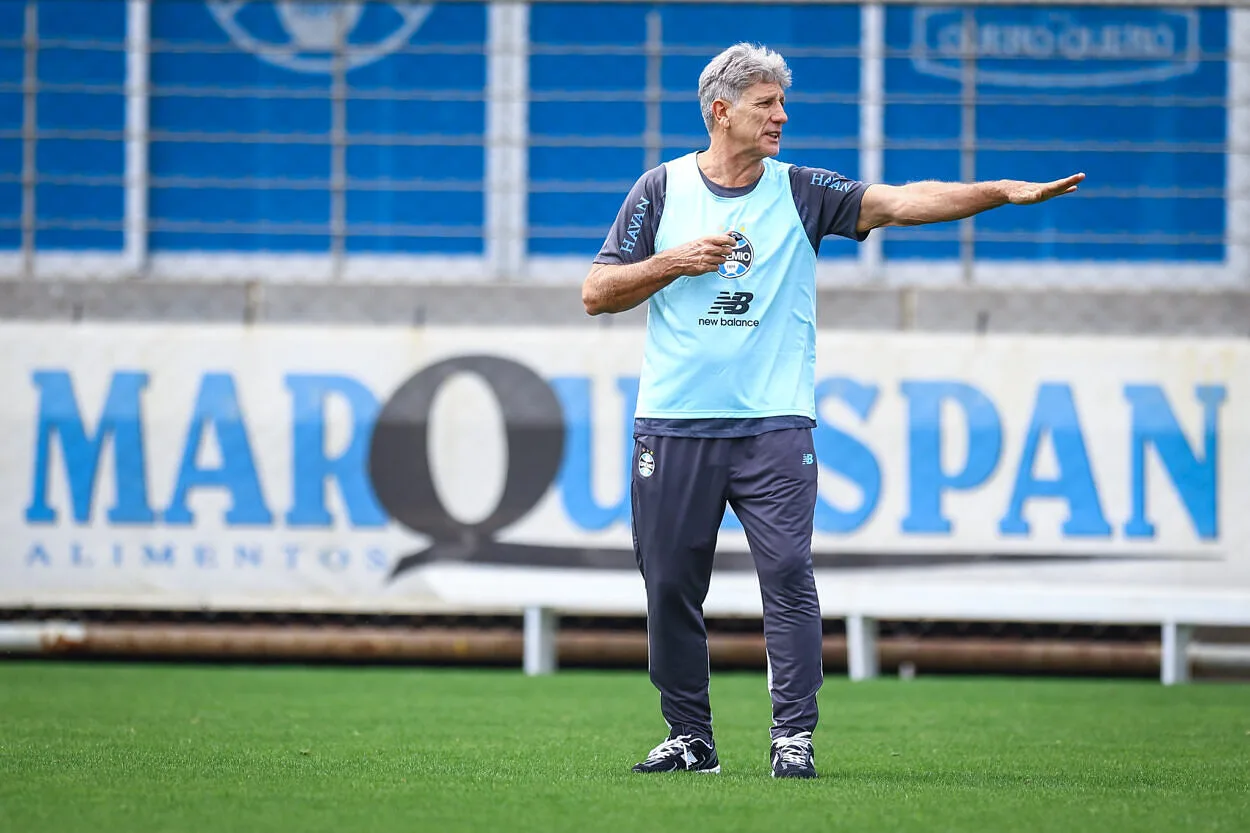 Renato comanda o Grêmio