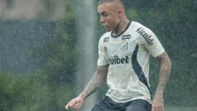 No Santos, Cebolinha cita parceria com Arthur no Grêmio e diz que se chateou no Flamengo Everton Cebola