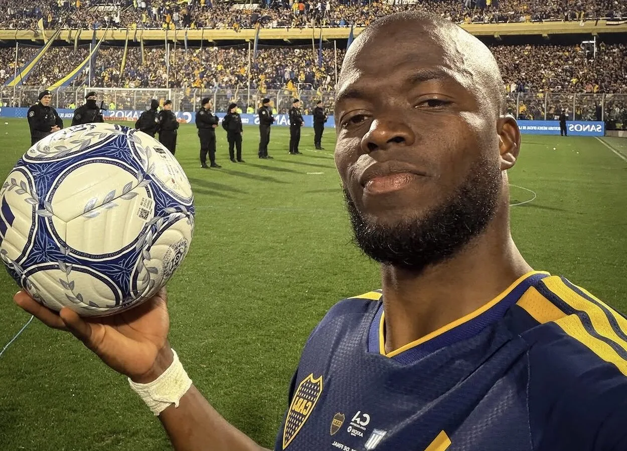 Enner Valencia pelo Boca Juniors