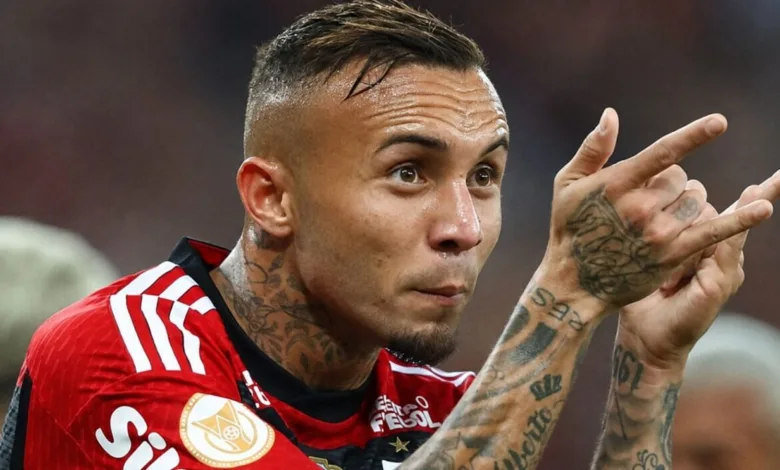 Everton Cebolinha fez gol pelo Flamengo no Grêmio - Foto: Site Flamengo