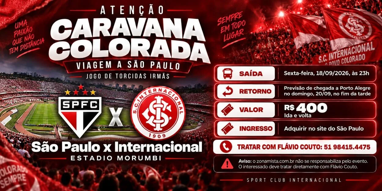 Caravana Colorada para São Paulo